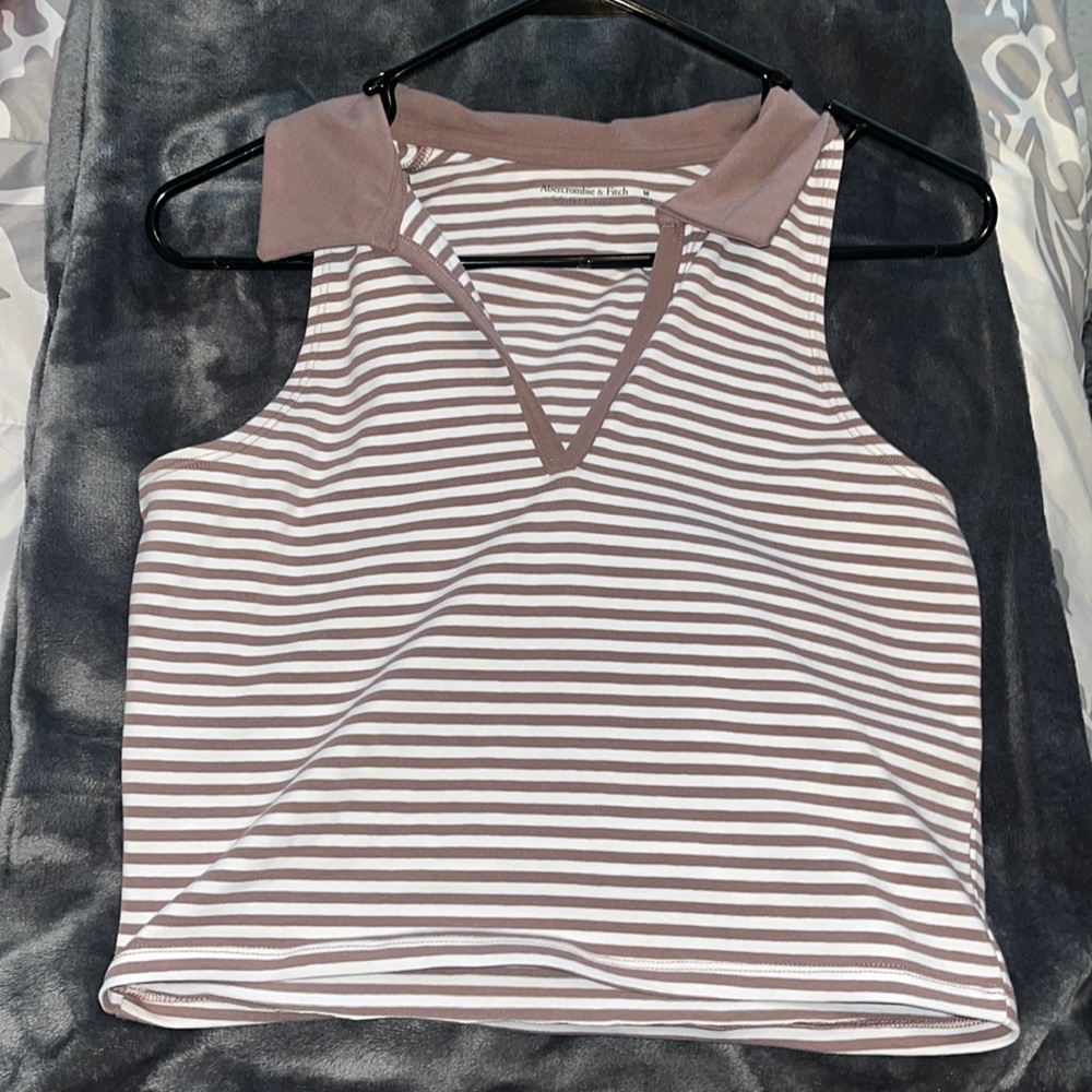 Abercrombie Collared Tank Top